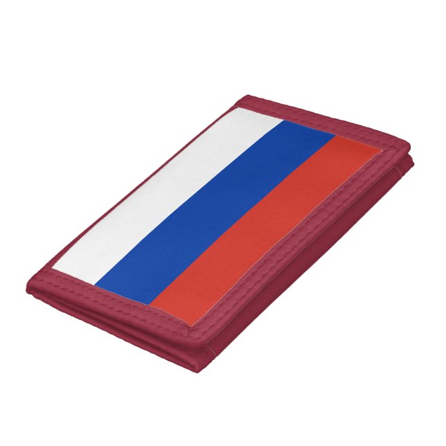 Russia Flag Trifold Wallet (Bottom)