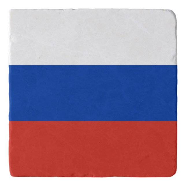 Russia Flag Trivet (Front)