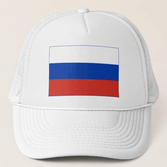 Russia Flag Trucker Hat (Front)