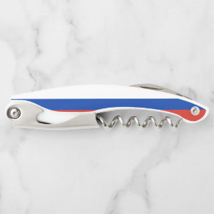 Russia flag waiter's corkscrew