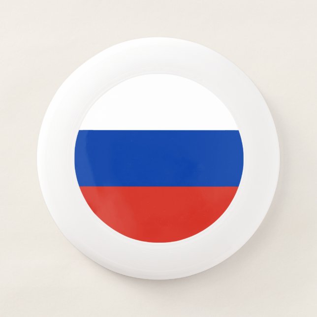 Russia Flag Wham-O Frisbee (Front)