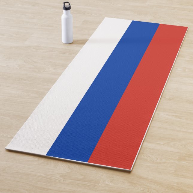 Russia Flag Yoga Mat (In Situ)