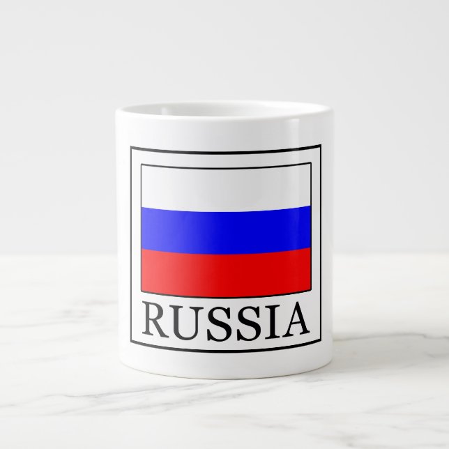 Russia Giant Coffee Mug (Front)