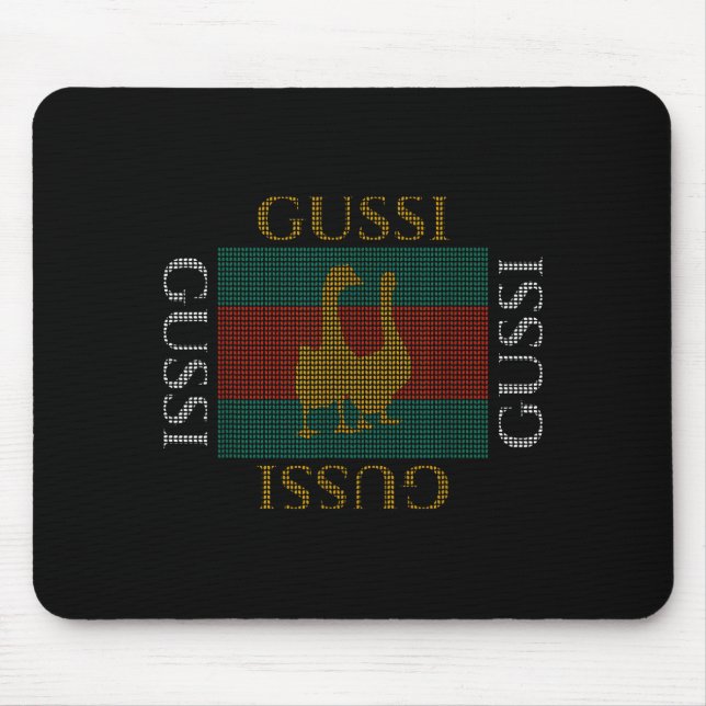 Russia Gussi Russian Goose Russia Christmas Gift  Mouse Pad (Front)