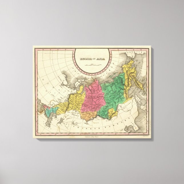 Russia In Asia Canvas Print (Front)