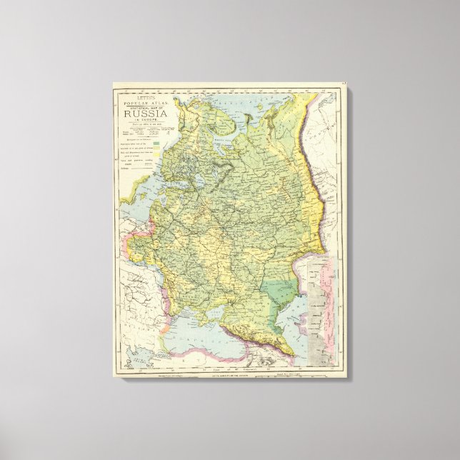 Russia in Europe 4 Canvas Print (Front)