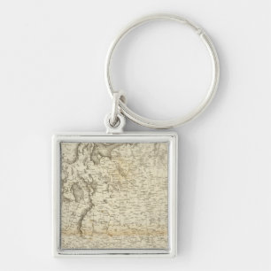 Russia in Europe Keychain