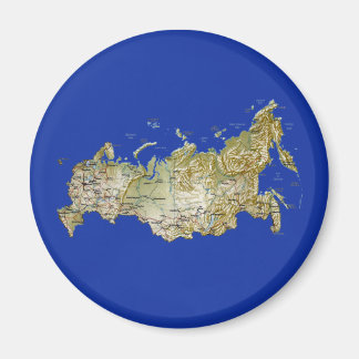 Russia Map Magnet