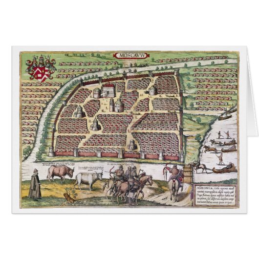 RUSSIA: MOSCOW, 1591 CARDS (Front Horizontal)
