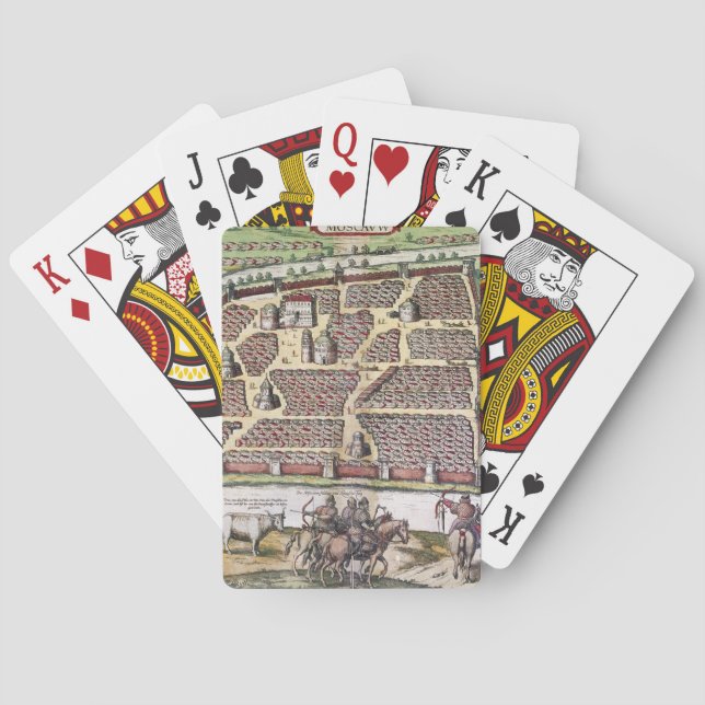 RUSSIA: MOSCOW, 1591 POKER CARDS (Back)
