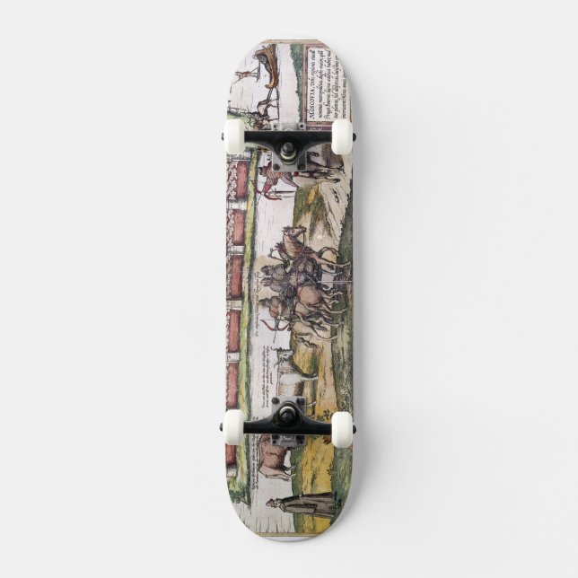 RUSSIA: MOSCOW, 1591 SKATEBOARD DECK (Front)