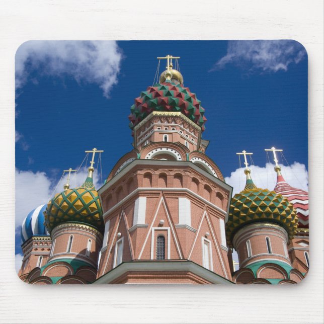 Russia, Moscow, Red Square. St. Basil's 2 Mouse Pad (Front)