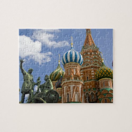 Russia Moscow Red Square St Basils 3 Jigsaw Puzzle