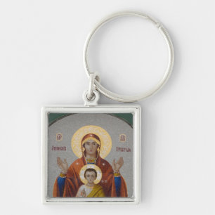 Russia, Moscow, Sparrow Hill, Trinity Church. Keychain