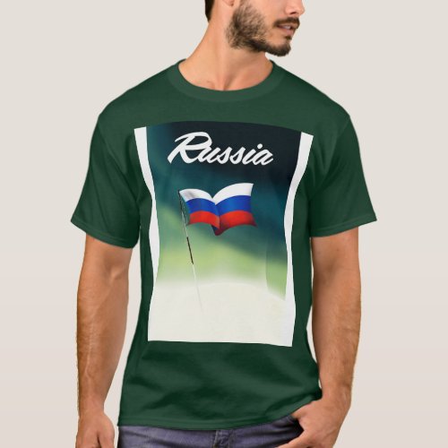 Russia National Flag T_Shirt