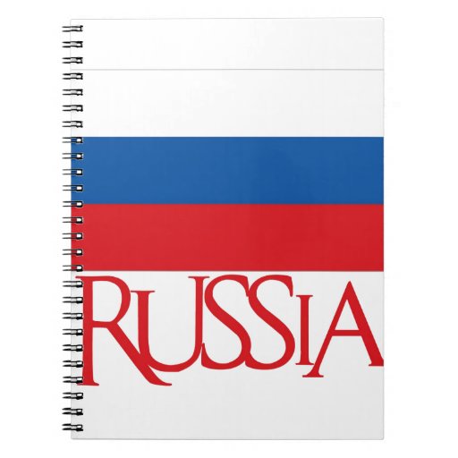 Russia Spiral Note Book