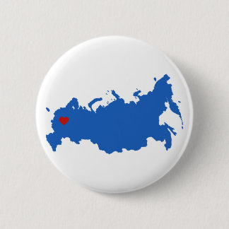 Russia Pinback Button