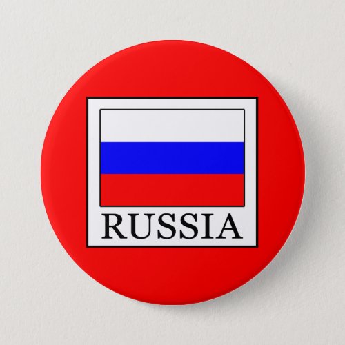 Russia Pinback Button