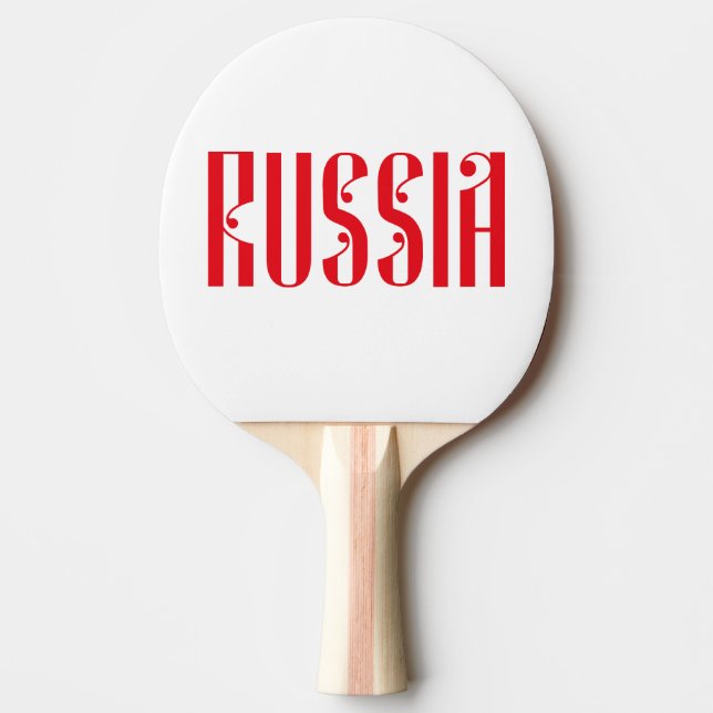 RUSSIA PING PONG PADDLE (Front)