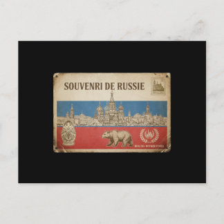 Russia postcard