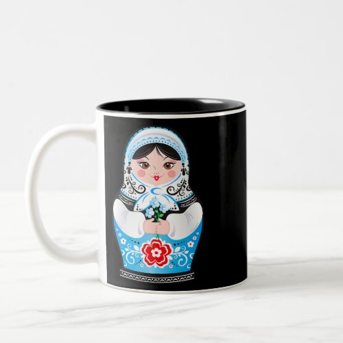 Russia Russian Dolls Hoodie for Men and Women Two_Tone Coffee Mug