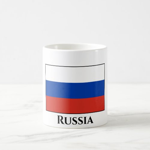 Russia Russian Flag Coffee Mug