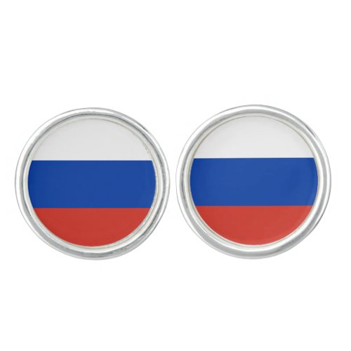 Russia Russian Flag Cufflinks
