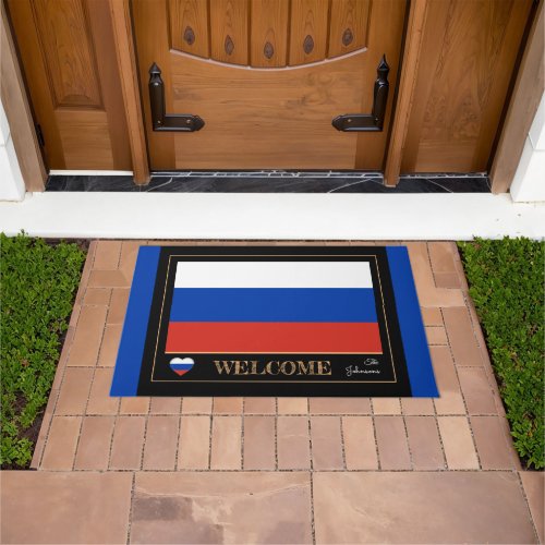 Russia  Russian Flag house mats sports Welcome