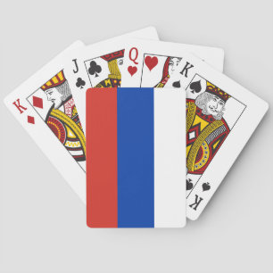 Russia (Russian) Flag Poker Cards