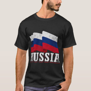 Russia Russian Flag T-Shirt