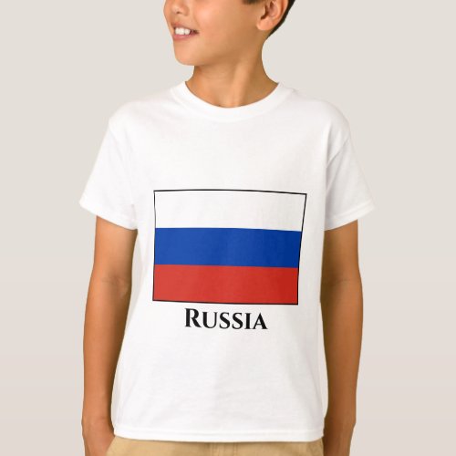 Russia Russian Flag T_Shirt