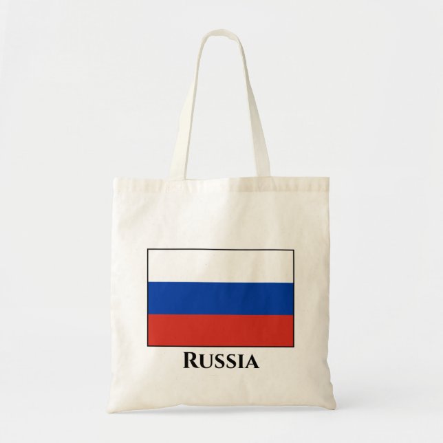 Russia (Russian) Flag Tote Bag (Front)