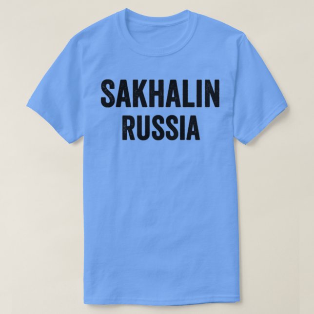 Russia Sakhalin T-Shirt (Design Front)