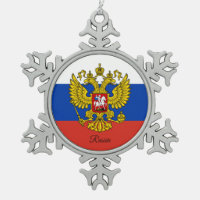 Russia snowflake, Russian Flag