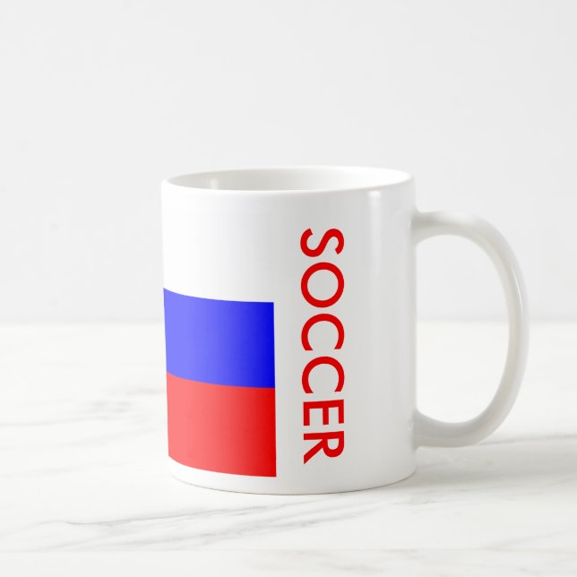 RUSSIA SOCCER COFFEE MUG (Right)