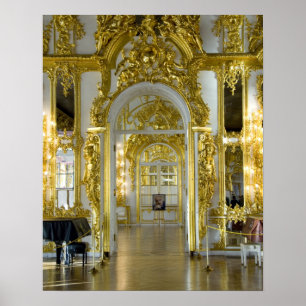 Russia, St. Petersburg, Catherine's Palace (aka 12 Poster