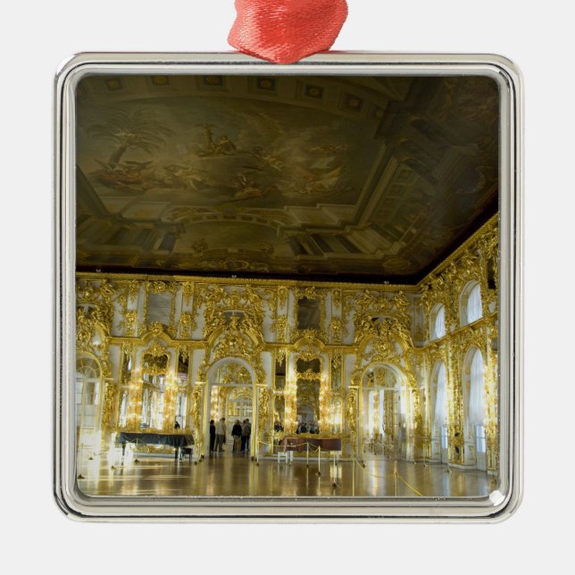 Russia, St. Petersburg, Catherine's Palace (aka 2 Metal Ornament (Front)