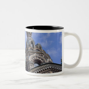 Russia, St. Petersburg, Nevsky Prospekt, The 2 Two-Tone Coffee Mug