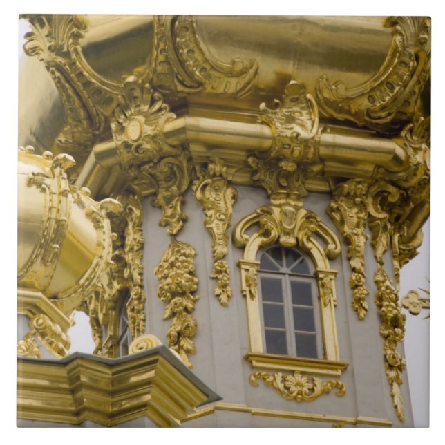 Russia, St. Petersburg, Peterhof Palace (aka Ceramic Tile (Front)