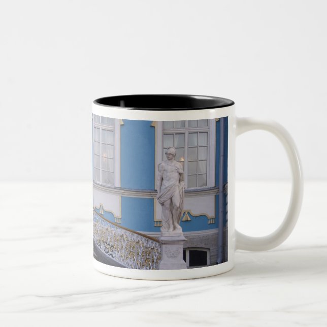 Russia, St. Petersburg, Pushkin, Catherine's 5 Two-Tone Coffee Mug (Right)