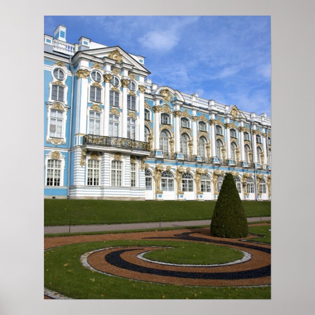 Russia, St. Petersburg, Pushkin, Catherine's Poster (Front)