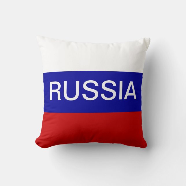 RUSSIA THROW PILLOW (Front)