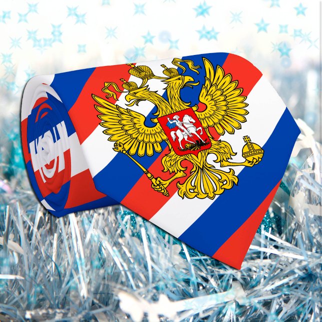 Russia Ties, fashion Russian Flag business Neck Tie (Creator Uploaded)