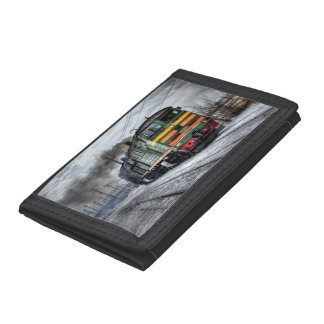 Russia Train Locomotive Tri-fold Wallet