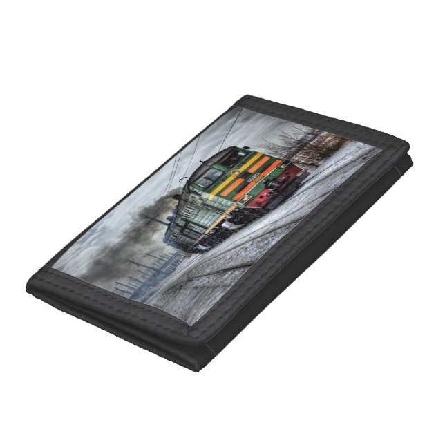 Russia Train Locomotive Tri-fold Wallet (Bottom)