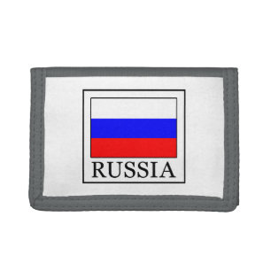 Russia Trifold Wallet