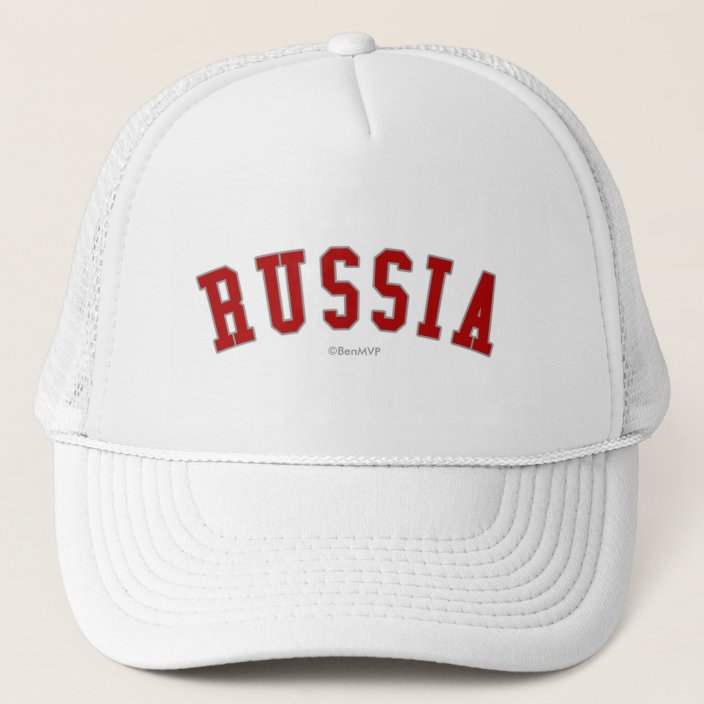 Russia Trucker Hat
