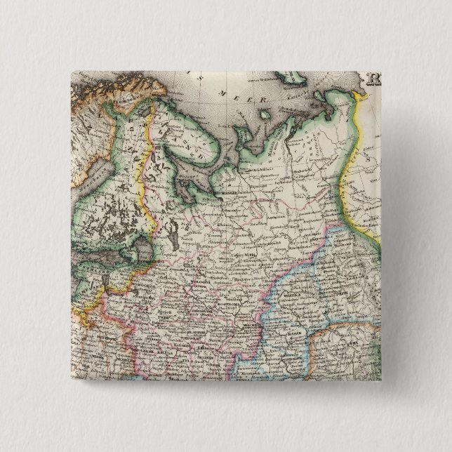 Russia, Ukraine Pinback Button (Front)