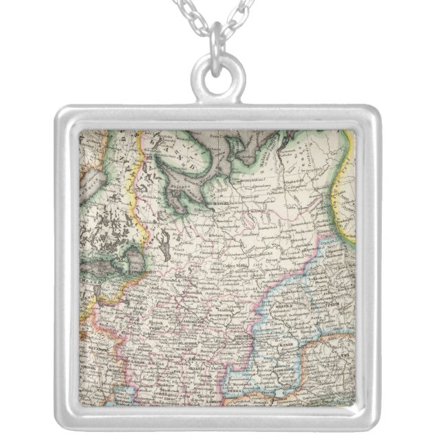 Russia, Ukraine Silver Plated Necklace (Front)