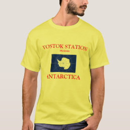 Russia Vostok Antarctica Station Shirt